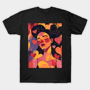 Discover True Romance: Art, Creativity and Connections for Valentine's Day and Lovers' Day T-Shirt